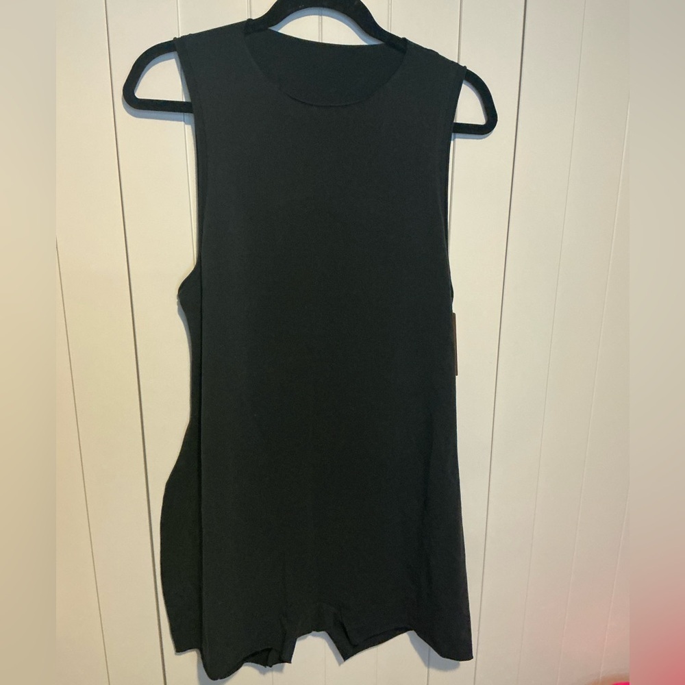 SKIMS Raw Edge Intimates Onesie Bodysuit‎ Black Onyx 4X